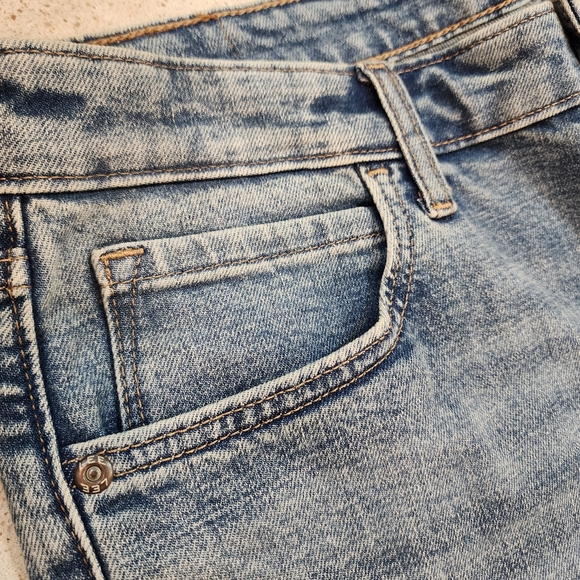 Women's Lee Legendary Mid-Rise Mom Jeans 14 Medium 90s Taper Retro Nwt - Picture 12 of 15